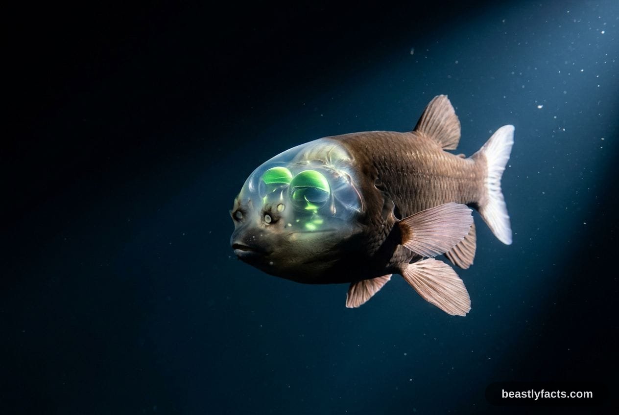 Barreleye Fish - Eyes That Swivel Forward