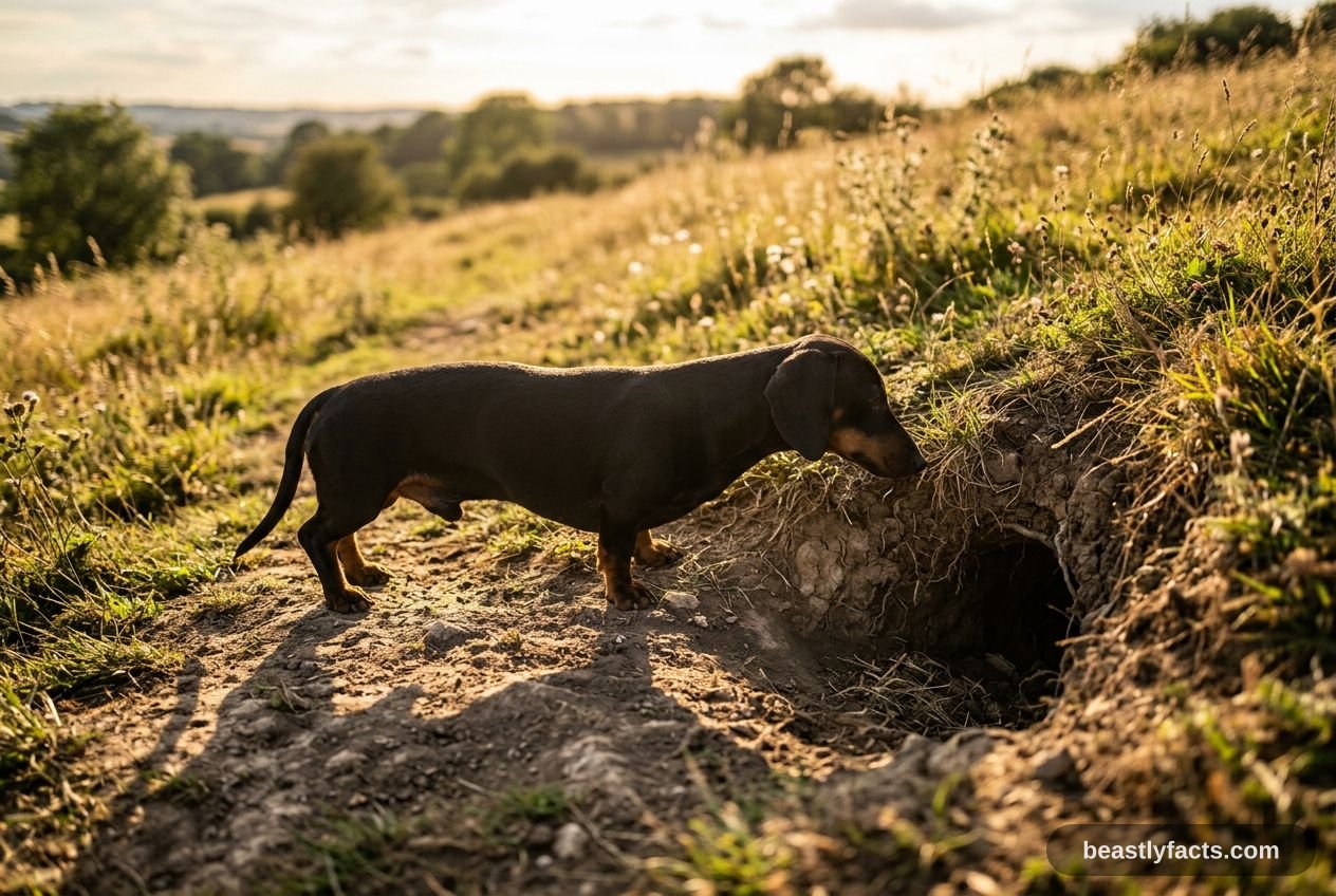 Dachshund - Built for the Burrow