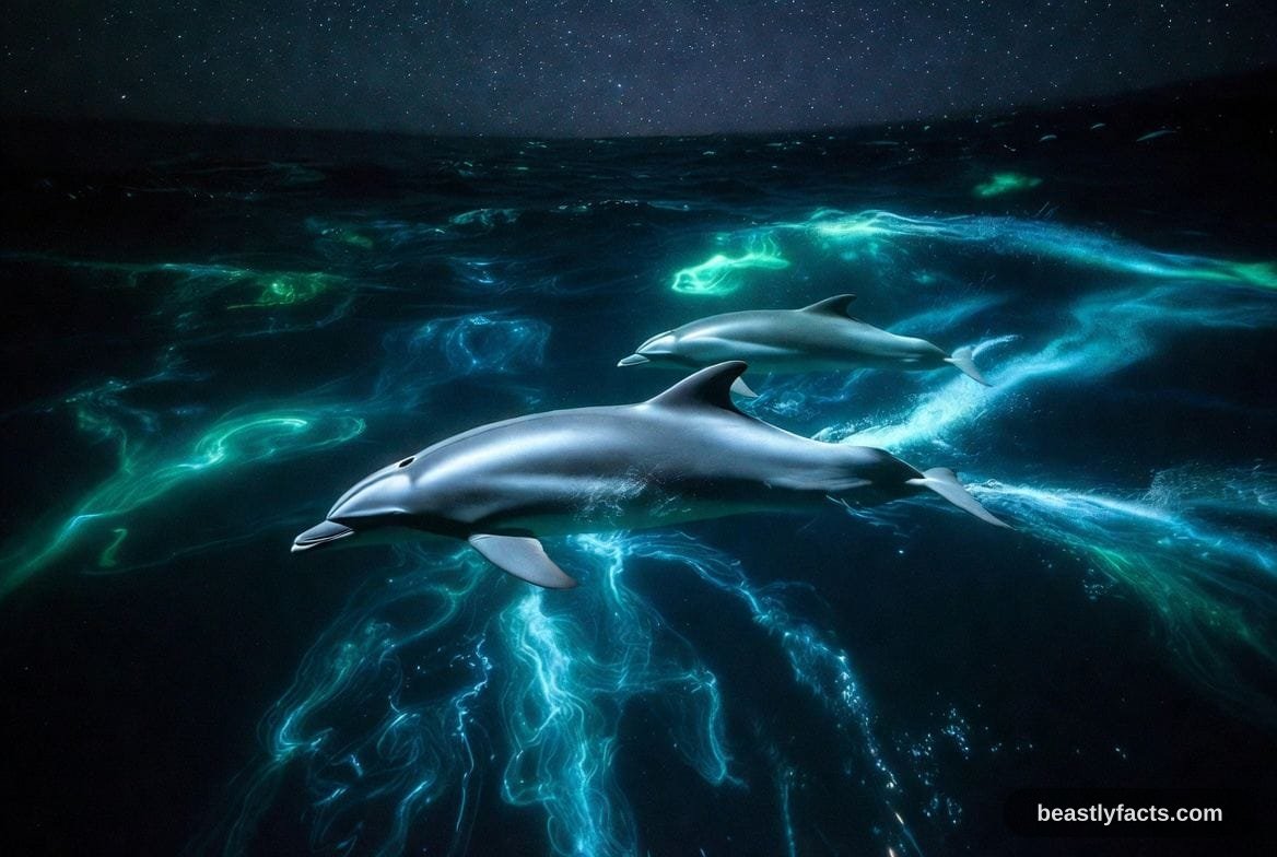 Dolphin - Glowing Oceans, No Joke!