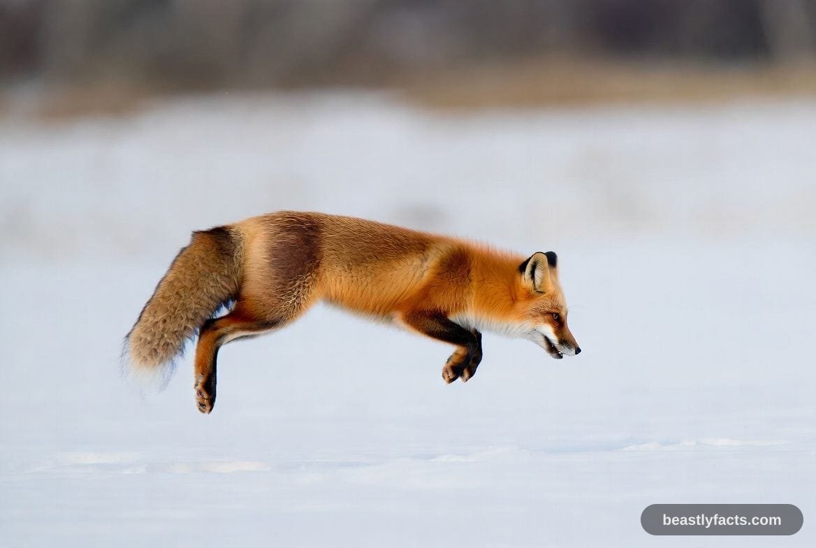 Red Fox - Hunting By Compass