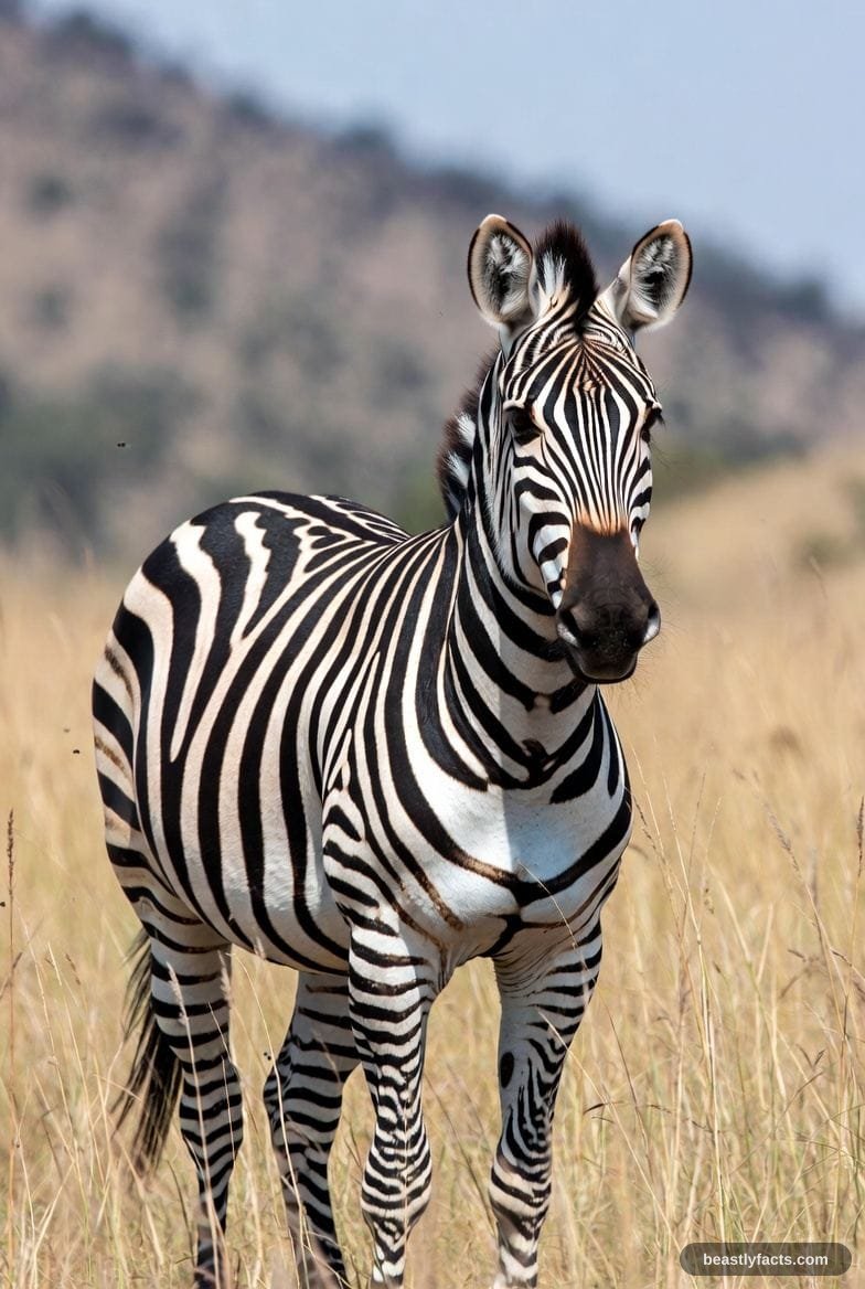 Zebra - Stripes That Repel Flies
