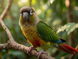 Green Cheek Conure