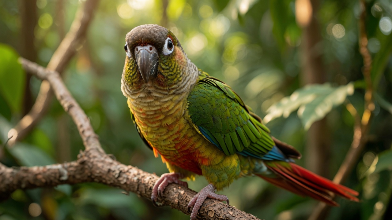 Green Cheek Conure