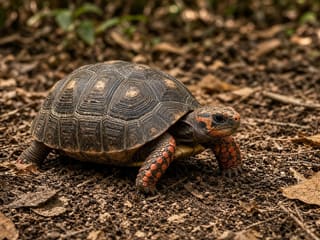 Red-Footed Tortoise