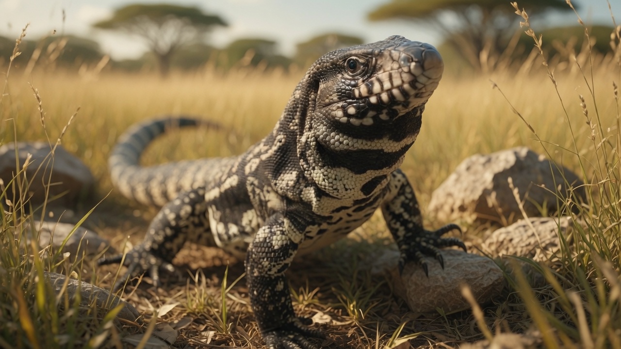 Argentine Black & White Tegu