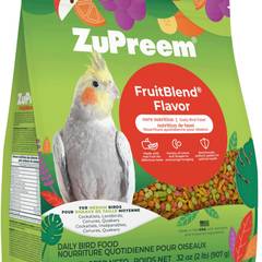 ZuPreem FruitBlend Pellets for Cockatiels/Lovebirds (2 lb)