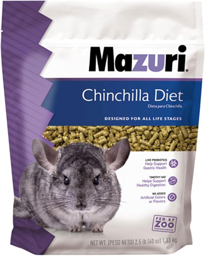 Mazuri Chinchilla Diet, 2.5 lb