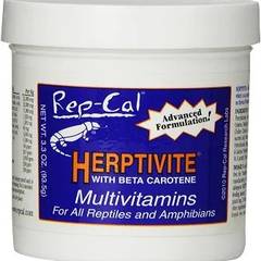 Rep-Cal Herptivite Multivitamin with Beta Carotene, 3.3 oz