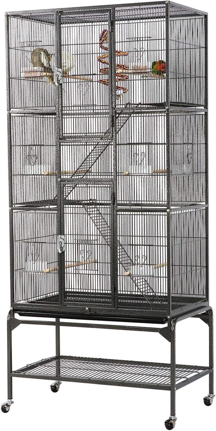 Yaheetech 69" XL Bird Cage (mid-sized parrots)