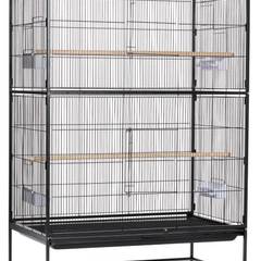Prevue Hendryx Wrought Iron Flight Cage (5 ft, rolling)