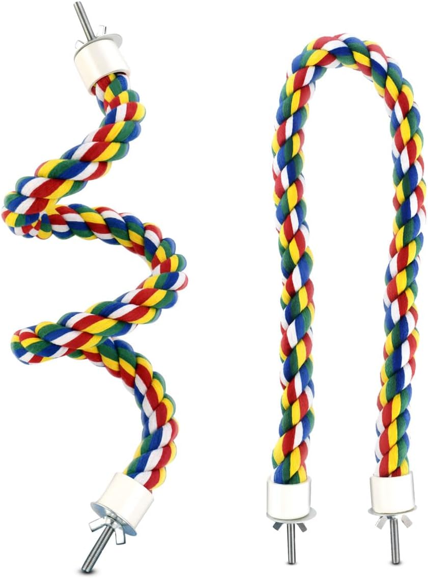 Bungee Rope Perch, 23.6" (colorful climbing swing)